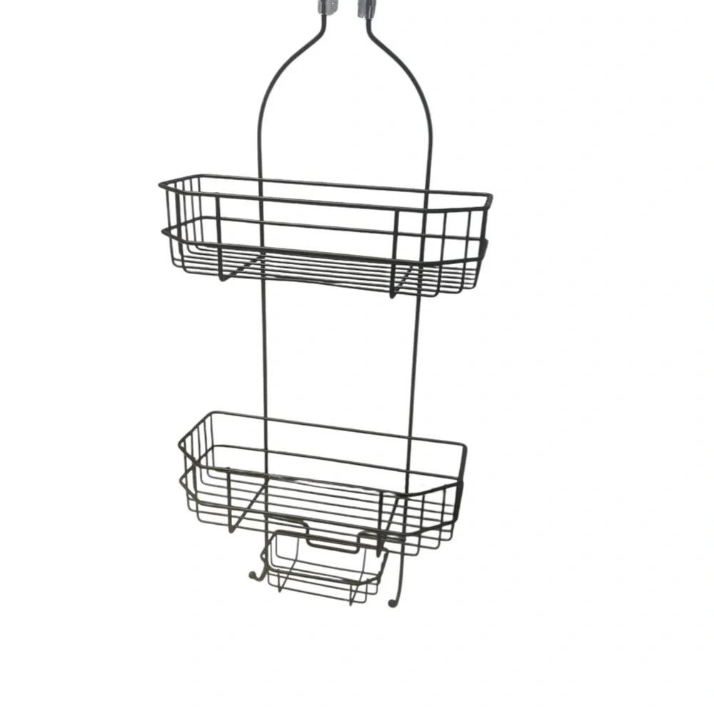 NWOT Black Shower Caddy